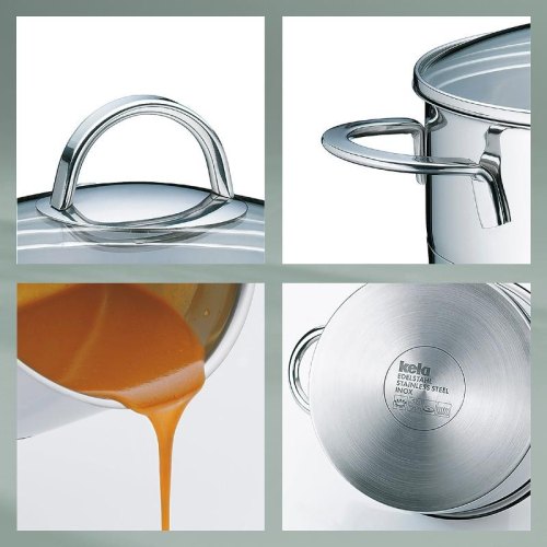 Каструля KELA Cailin, 24см, 9л, з кришкою (10961)