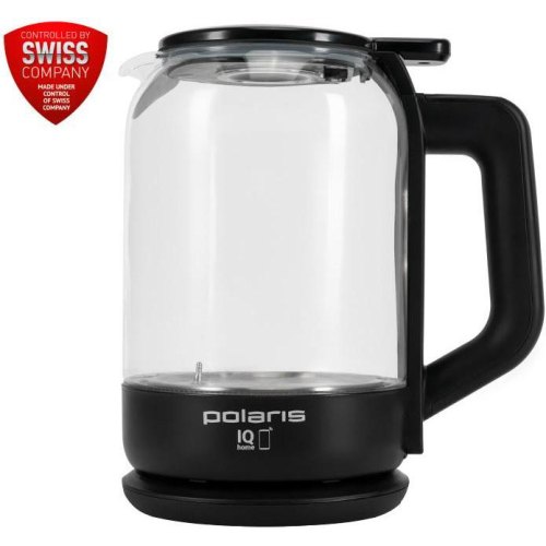 Електрочайник POLARIS PWK 17107CGLD WIFI IQ Home, чорний (24235)