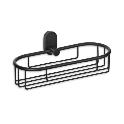 Полиця-сітка для ванної кімнати KELA Alessio, 26х10.5см, чорна (22759)