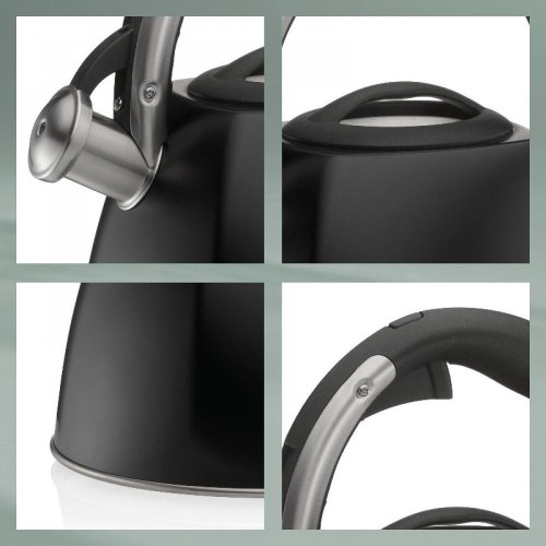 Чайник KELA Vitus, 2.4л, чорний (12079)