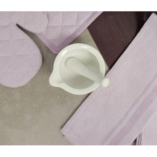 Ступка керамічна KELA Paco, 10x6см, з товкачем (10774)