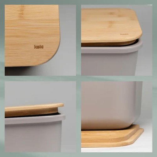 Хлібниця KELA Apart, світло-сіра (12637)