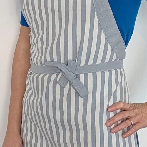 Фартух KELA Caja, 80х67см, димчасто-блакитний (12876)