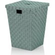 Кошик для білизни KELA Alvaro, 40х40х52см, зелена липа (24519)