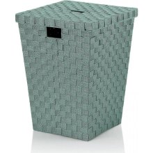 Кошик для білизни KELA Alvaro, 40х40х52см, зелена липа (24519)