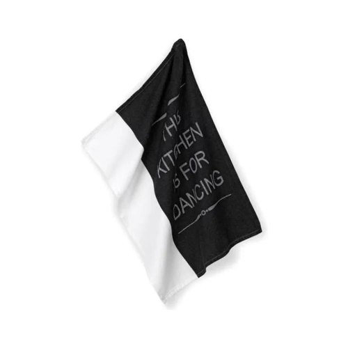 Рушник кухонний KELA Gianna, 70x50см, чорно-білий (12781)