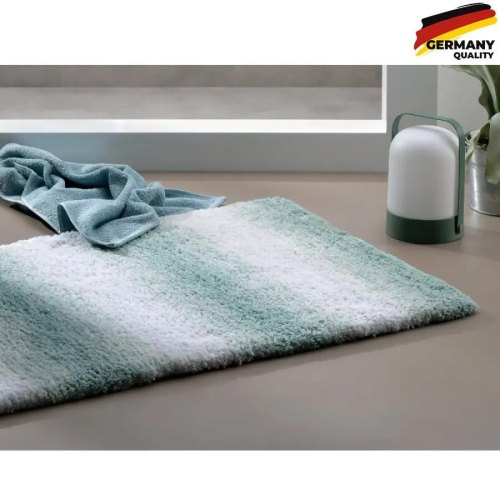 Килимок для ванної KELA Ombre, 120х70см, зелений нефрит (23563)