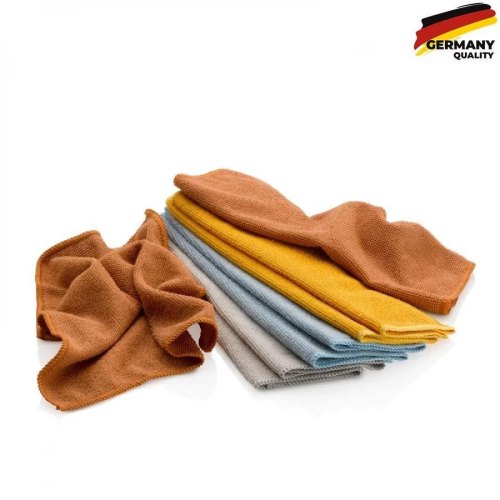 Ганчірки універсальні KELA Lou, мікрофібра, 30x30см, 8шт, різнокольорові (12732)