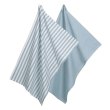 Набір кухонних рушників KELA Caja, 70x50см, 2шт, димчасто-блакитний (12874)