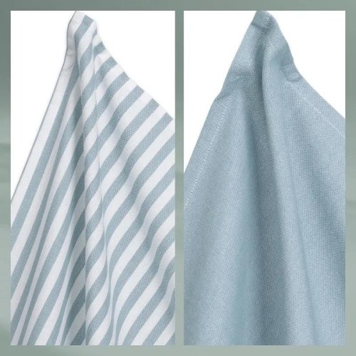 Набір кухонних рушників KELA Caja, 70x50см, 2шт, димчасто-блакитний (12874)