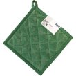 Прихватка KELA Cora, 20x20см, зелений візерунок (12819)