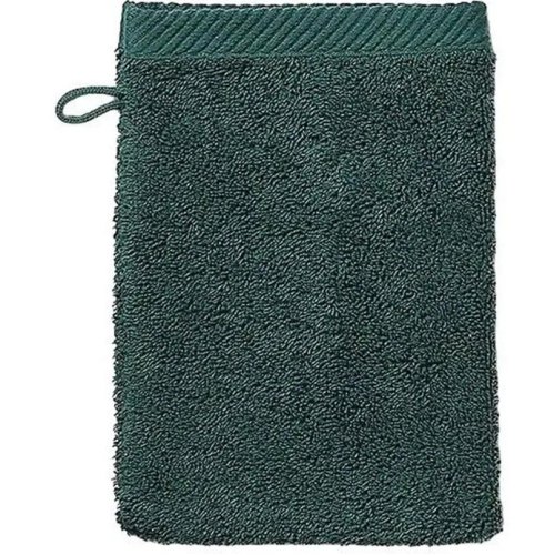 Рушник-рукавичка махрова для обличчя KELA Ladessa, 15х21см, зелені альпи (23272)