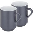Набір чашок KELA Mattia, 300мл, 2шт, сірий (12757)
