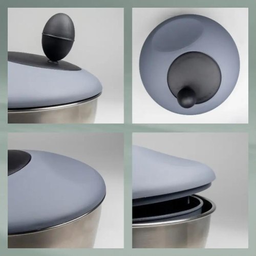 Сушарка для салату KELA Romy срібляста, 24,5х12 см (12149)