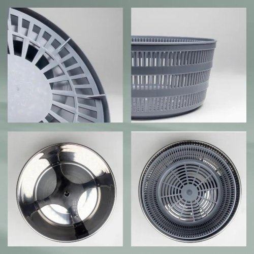 Сушарка для салату KELA Romy срібляста, 24,5х12 см (12149)