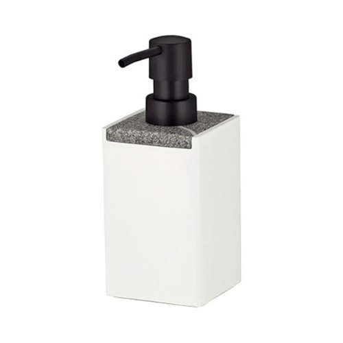 Дозатор для рідкого мила KELA Cube, 300мл, білий (23694)