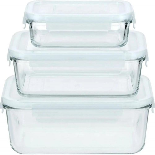 Харчовий контейнер miFamilia Nested collection, 400мл, прямокутний (6030)