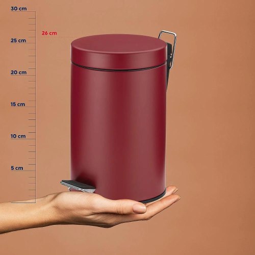 Відро для сміття KELA Monaco, 3л, малиново-червоне (24297)