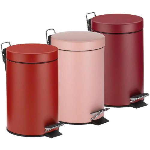 Відро для сміття KELA Monaco, 3л, малиново-червоне (24297)
