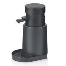 Диспенсер для дезінфікуючих засобів KELA Aurie, 450мл, темно-сірий (24508)