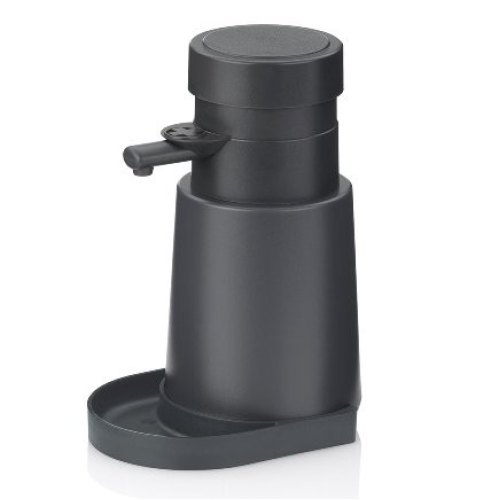 Диспенсер для дезінфікуючих засобів KELA Aurie, 450мл, темно-сірий (24508)