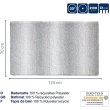 Килимок для ванної KELA Ombre, 120х70см, морозно-блакитний (23571)