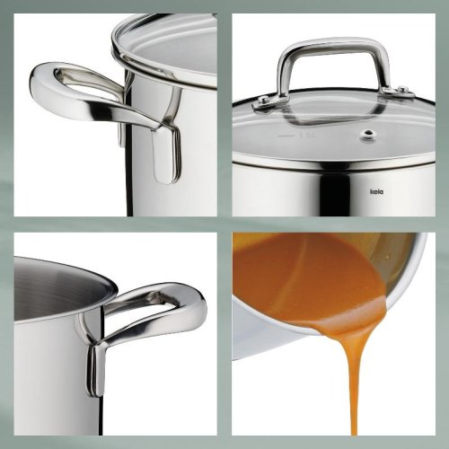 Каструля KELA Flavoria, 20см, 2.4л, з кришкою (10172)