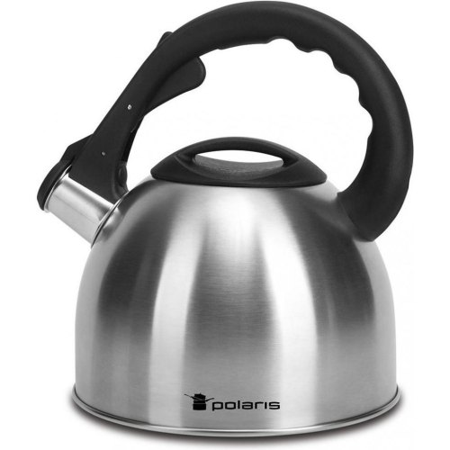 Чайник POLARIS Verde-2,2L, 2.2л, зі свистком, нержавіюча сталь (015270)