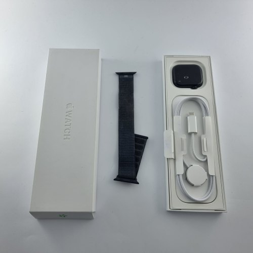 Смарт-годинник Apple Watch Series 10 GPS, 46mm, Jet Black, Black Sport Band, M/L USED ** (2CMWWQ300502)