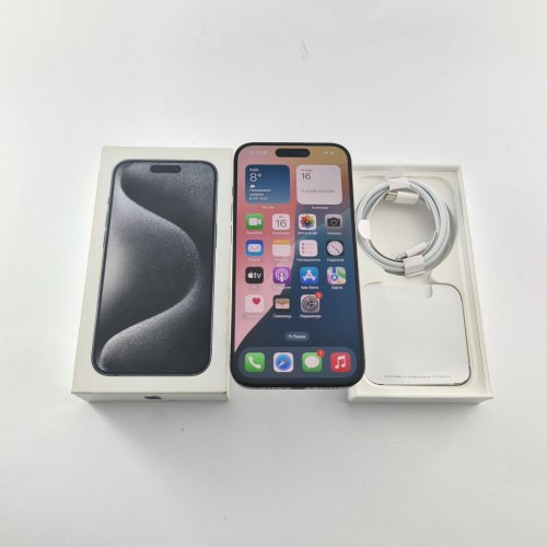 Смартфон Apple iPhone 15 Pro 128 GB Black Titanium USED **
