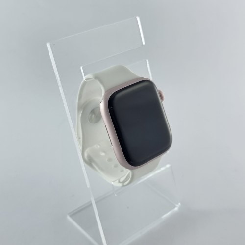 Смарт-годинник Apple Watch Series 9 GPS, 45mm, Pink, Light Pink Sport Band, M/L USED ** (2AMR9H300503)