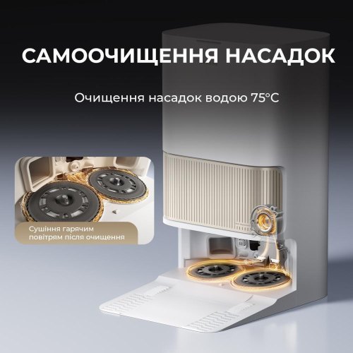 Робот-пилосос миючий Dreame Bot L40s Pro Ultra, Black (RLL74CE-Bl)