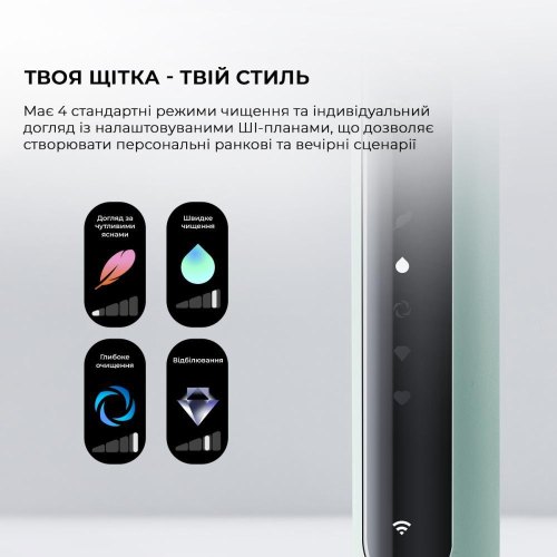 Електрична зубна щітка Oclean X Pro 20 Set Electric Toothbrush, Black (6970810556964)