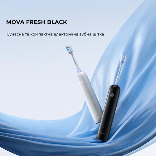 Електрична зубна щітка Mova Fresh Black (ATB13A-BK)