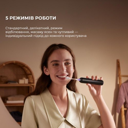 Електрична зубна щітка Mova Fresh Black (ATB13A-BK)