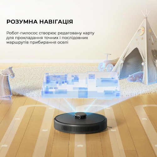 Робот-пилосос Dreame D9 MAX GEN2, Black (RLD34GA-BL)