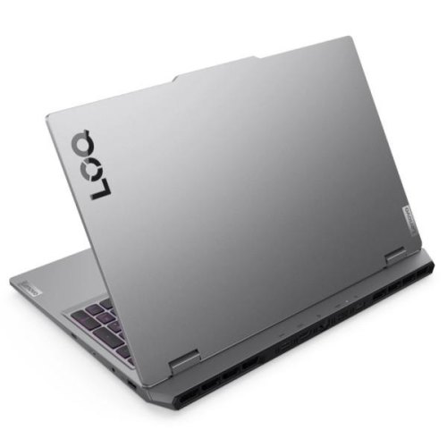 Ноутбук Lenovo LOQ 15IRX10, 15.6/Intel Core i7-13700HX/16GB/SSD 512GB/GeForce RTX 5060, 8GB/DOS/сірий (83JE00X7RA)
