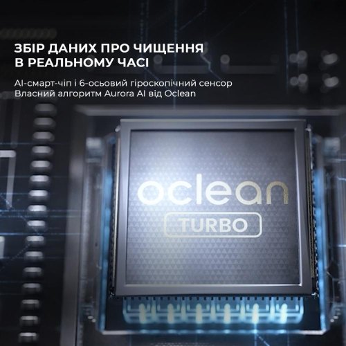 Електрична зубна щітка Oclean X Pro 20 S Duo Set, White/Black (6970810556919)