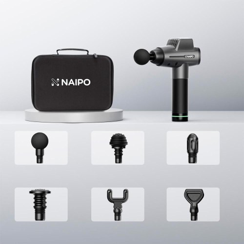Масажер перкусійний, ручний Naipo NPMGUN-006