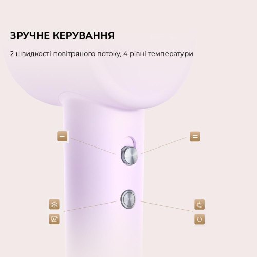 Фен Dreame Hair Dryer Gleam, Purple (AHD12A-PPL)