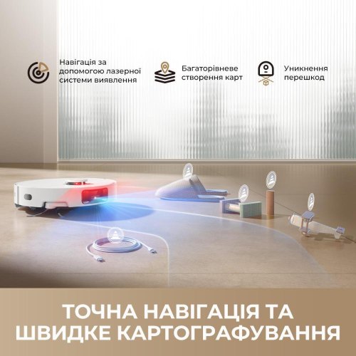Робот-пилосос Dreame D20 PRO PLUS (RLD43SD-WH)