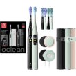 Електрична зубна щітка Oclean X Ultra 20 S Duo Set, Green/Black (6970810557152)