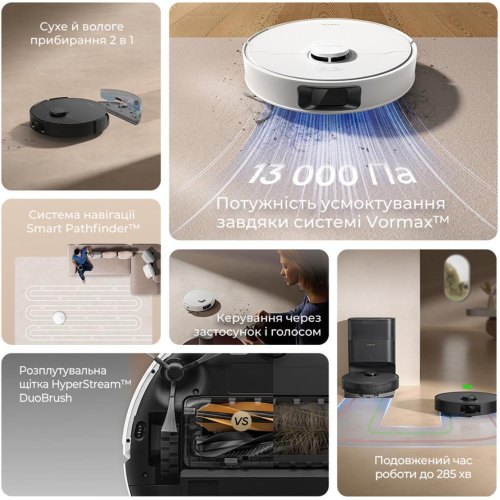 Робот-пилосос Dreame D20 (RLD35GA-BL)