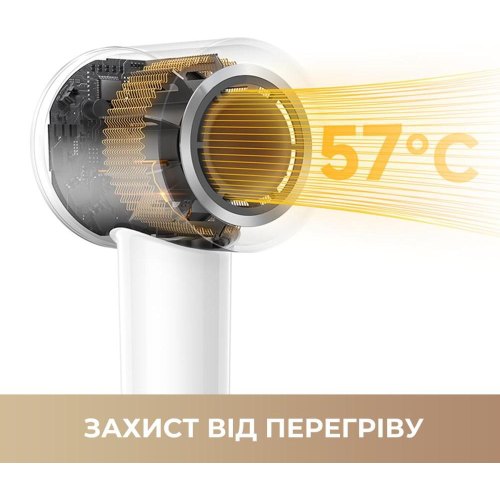 Фен Mova Turbo White (AHD11C-WH)