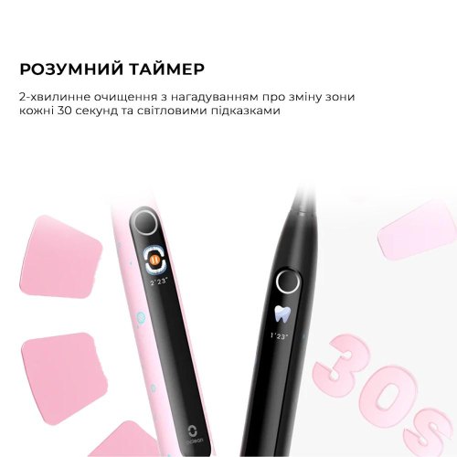 Електрична зубна щітка Oclean X Kids Set Electric Toothbrush, Pink (6970810557220)