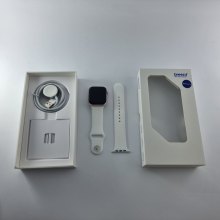 Смарт-годинник Apple Watch Series 9 GPS, 45mm, Pink, Light Pink Sport Band, M/L USED ** (2AMR9H300503)