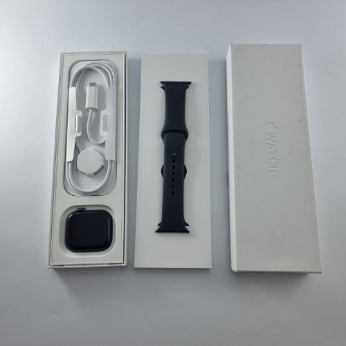 Смарт-годинник Apple Watch Series 10 GPS, 46mm, Jet Black, Black Sport Band, M/L USED ** (2BMWWQ300503)