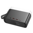 Зовнішній акумулятор PowerBank HOCO J94A, 50000mAh, 2xUSB Type-A/1x USB Type-C, 22.5W, PD20W, Black