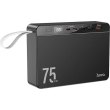 Зовнішній акумулятор PowerBank HOCO J94, 75000mAh, 3xUSB Type-A/1xUSB Type-C, 22.5W, PD20W, Black