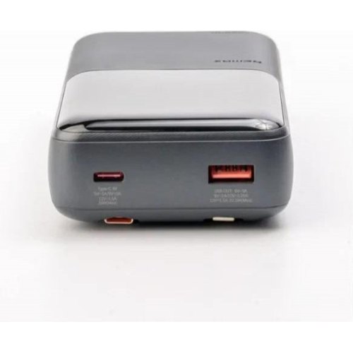 Зовнішній акумулятор PowerBank Remax RPP-680, 20000mAh, USB Type-A/USB Type-C/Lightning, 22.5W, Black